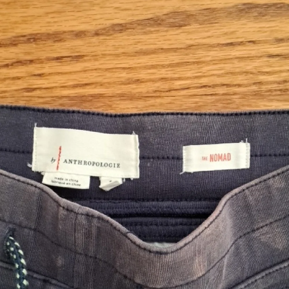 Anthropologie Floral Nomad Pant - Blue and Black - Picture 2 of 6